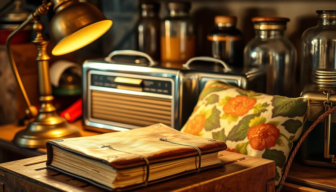 Vintage Accessoires, die jeden Raum in ein Retro-Paradies verwandeln