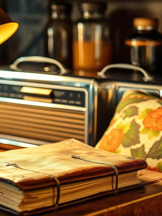 Vintage Accessoires, die jeden Raum in ein Retro-Paradies verwandeln