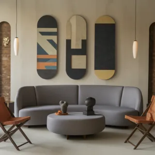 Boho Wohnen meets Retro: So mischst du 70er-Jahre-Flair mit Naturmaterialien