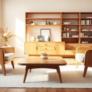 Industrial Vintage: So kombinierst du Backstein mit Mid-Century
