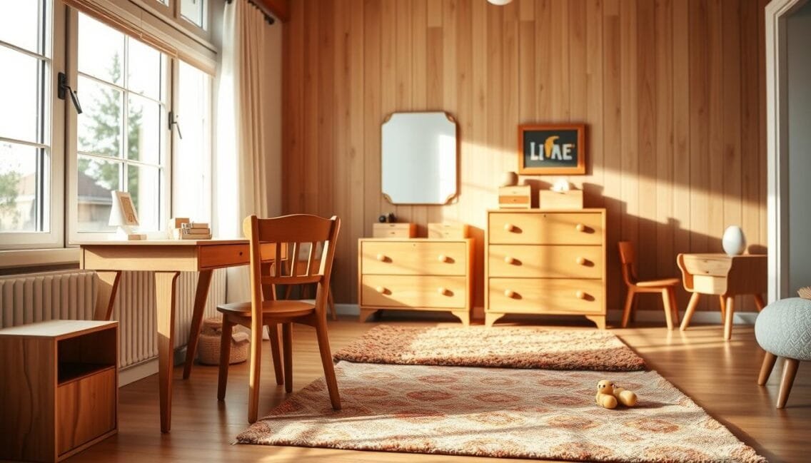 Retro-Kinderzimmer gestalten: Sicherheit meets 60er-Jahre-Charme