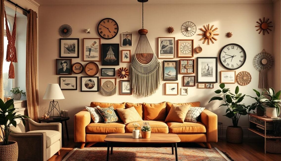 Retro-Wandgestaltung ohne Bohren: 10 Ideen für Mieter