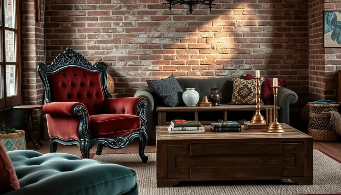 Detailaufnahme klassischer Materialien wie Holz und Metall sowie warmer Töne, die den nostalgischen Charakter unterstreichen.