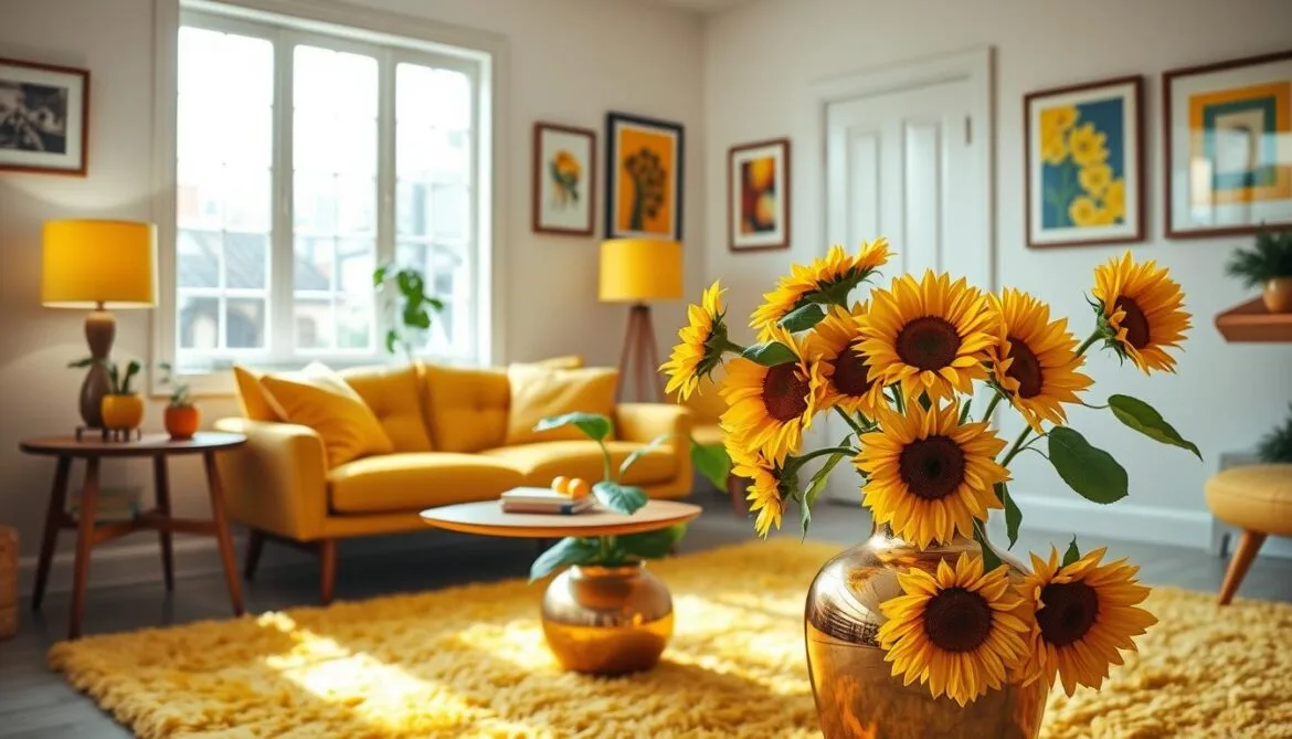 Gelbe Wohnaccessoires