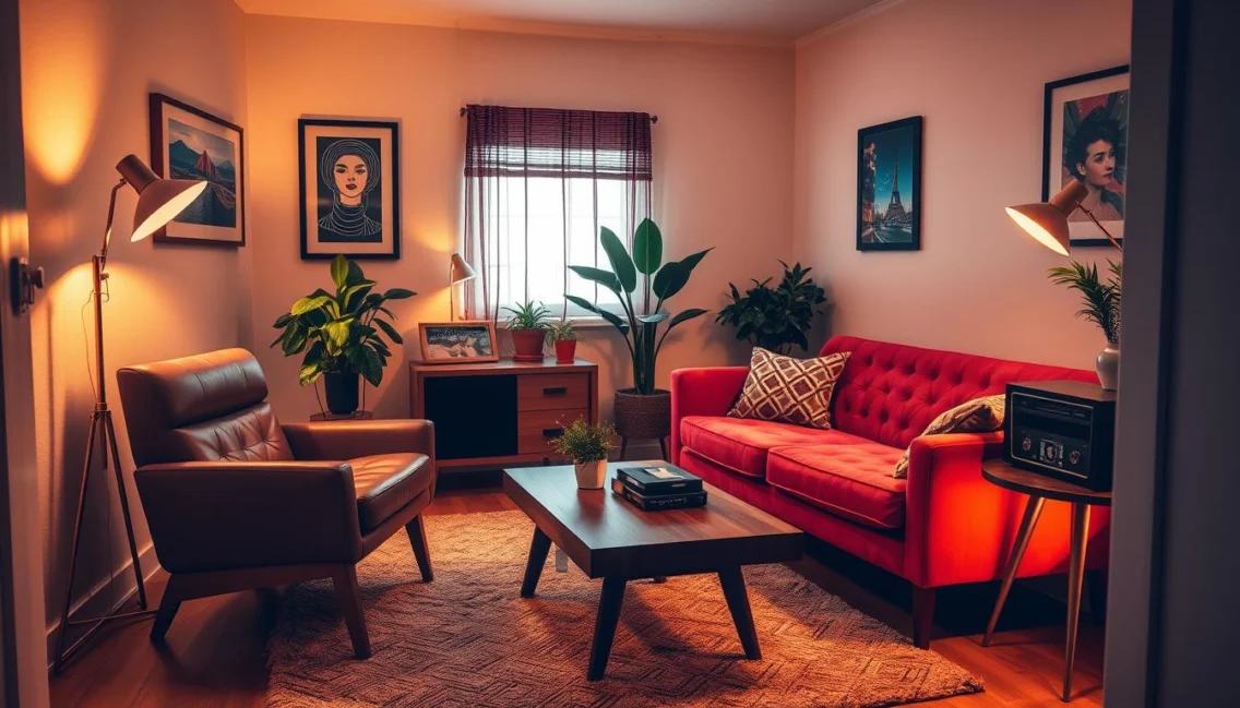 Klein, aber oho: Clever einrichten in kleine Räume Retro-Stil