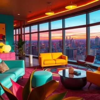 Klein, aber oho: Clever einrichten in kleine Räume Retro-Stil