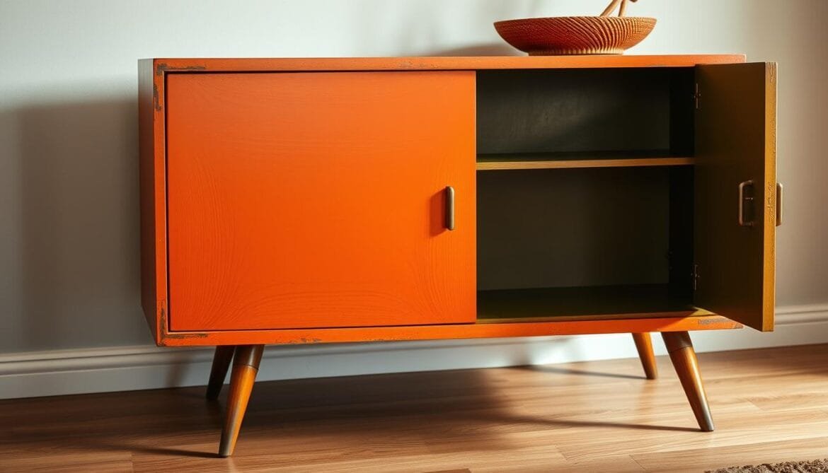 Retro-Farbgestaltung Möbel Retro-Farbgestaltung Möbel