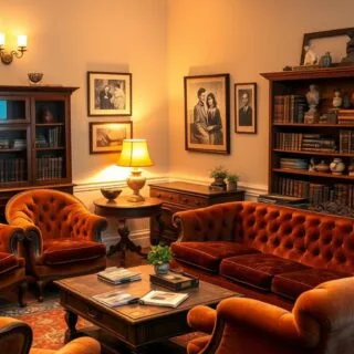 Finde die perfekten Wohnzimmer-Wandgestaltung-Ideen für dein Vintage-Zimmer